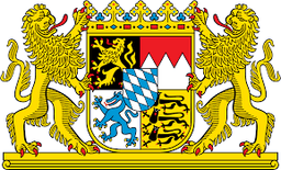 das Landeswappen von Bayern